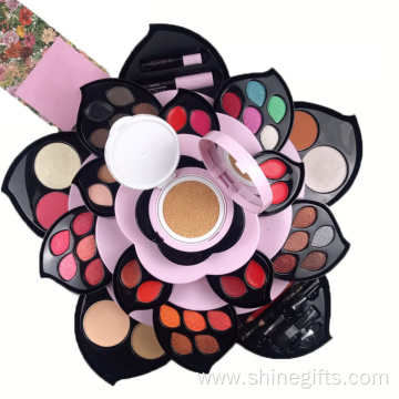 Colorful Eyeshadow miss rose professional makeup palette box